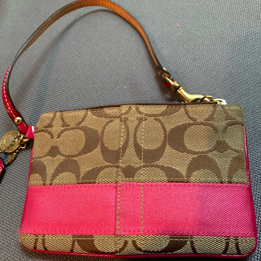 Coach wristlet